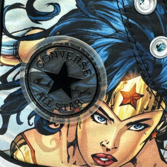 Converse DC Marvel Comics x Chuck Taylor All Star High Wonder Women - Picture 3 of 12
